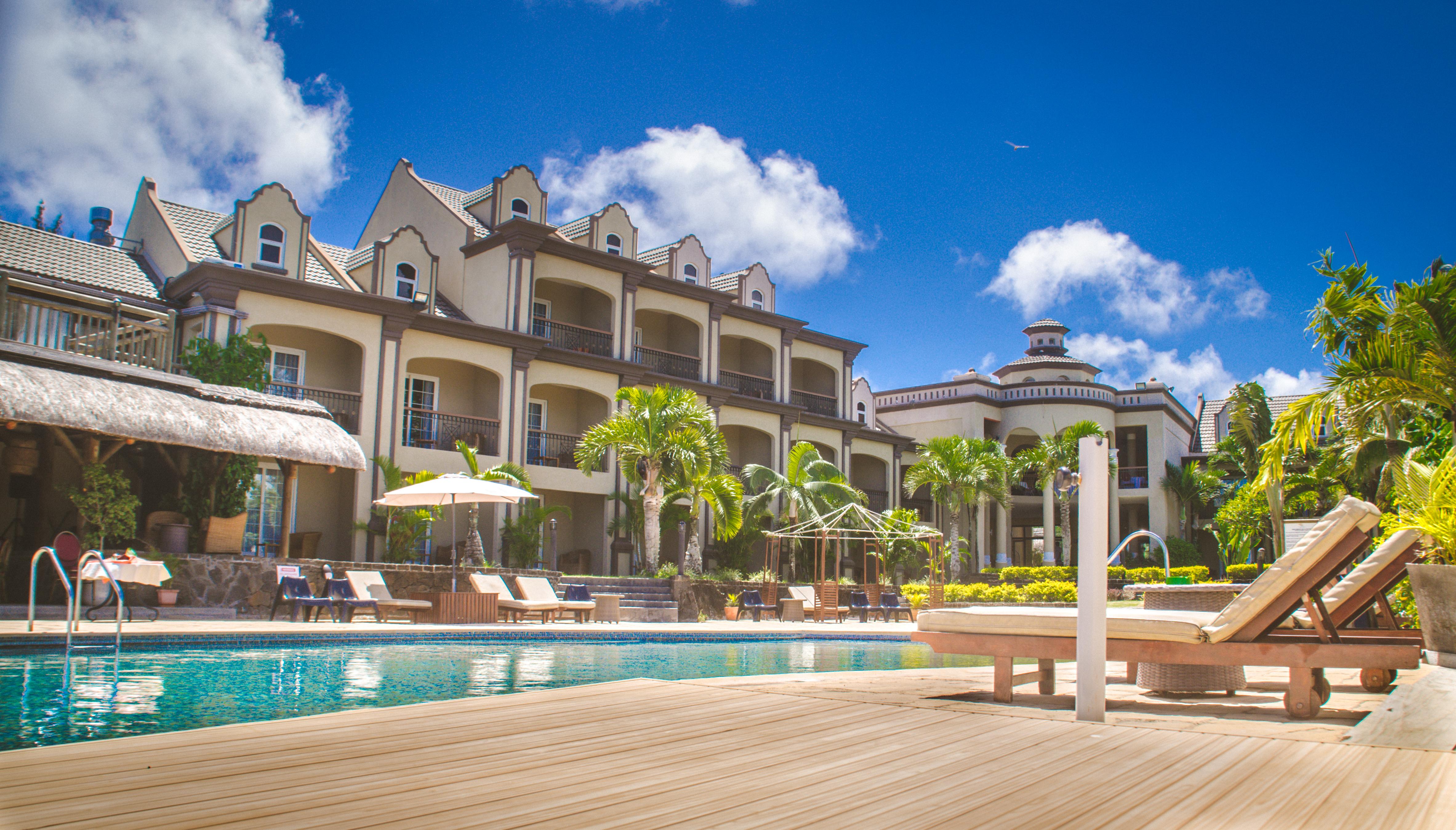 Sunset Reef Resort & Spa Pointe aux Piments Exterior foto